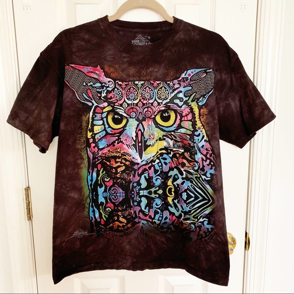 The Mountain Russo Grumpy Owl Graphic Tee